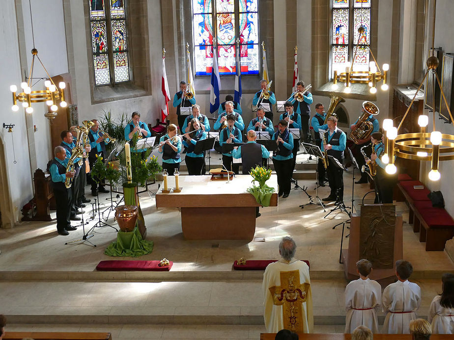 Festgottesdienst für die Kommunionjubilare an Ostermontag (Foto: Karl-Franz Thiede)